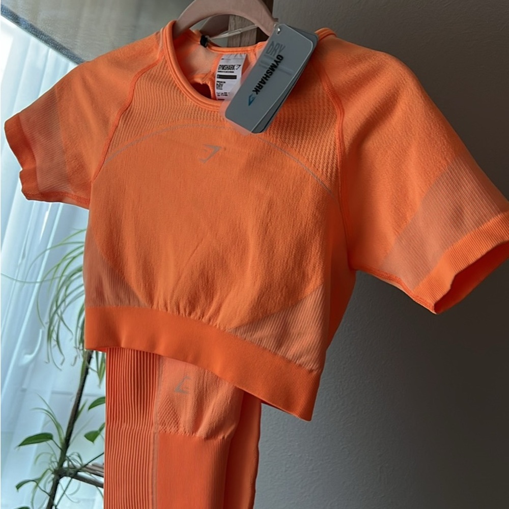 Gymshark Bright Orange Activewear Set